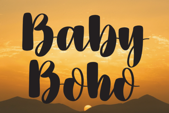Baby Boho: A Script Font That Brings Warmth to Your Typography