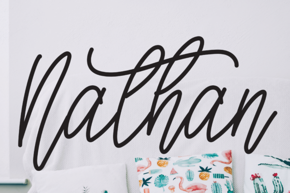 Creating Warmth with the Nathan Handwritten Font