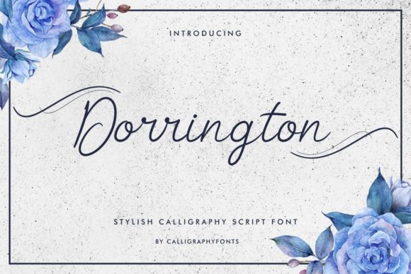 Dorrington Font: A Delicate Handwritten Typeface for Creative Makers