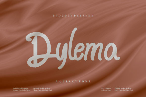 Dylema: A Premium Script Font for Campaign Designers