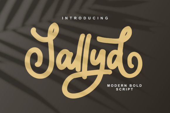 Elevate Your Editorial Design with the Sallyd Handwritten Typeface