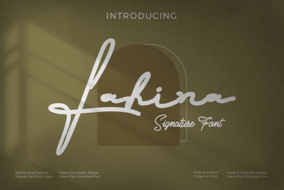 Fahira: A Script Font That Elevates Editorial Design