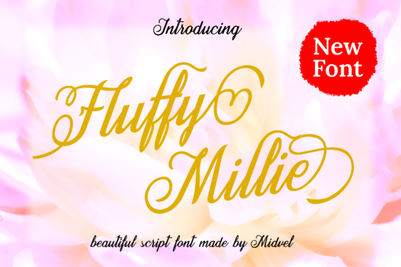 Fluffy Millie: A Script Font That Elevates Craft Projects