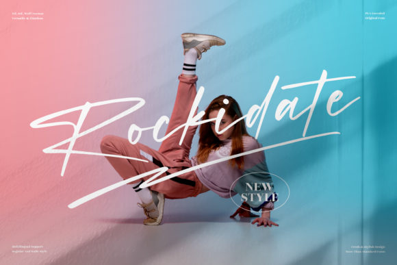 Rockidate Font: A Stylish Typeface to Elevate Your Brand