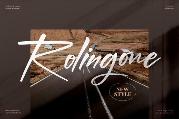 Roilingone: A Premium Handwritten Font for Your Brand