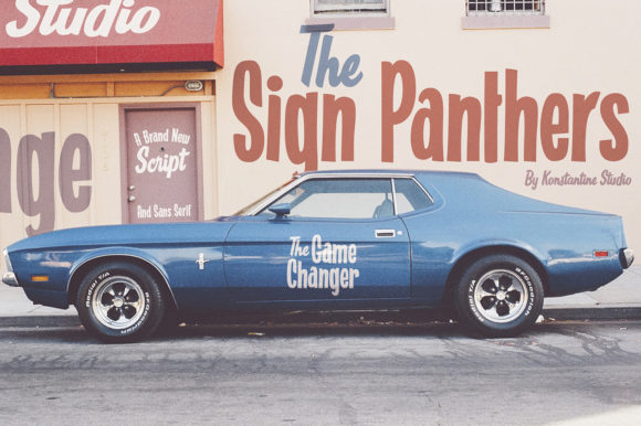 Sign Panthers Font: A Bold Handwritten Typeface for Branding Projects