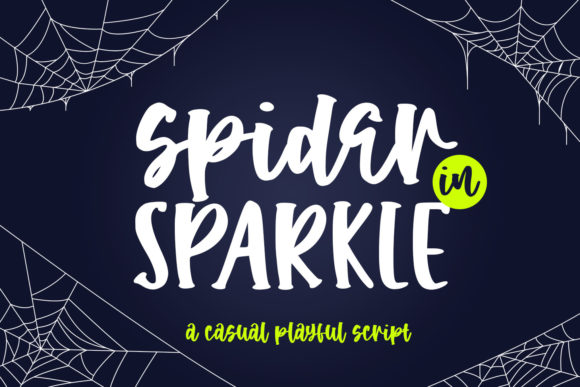 Spider in Sparkle: A Handwritten Font That Brings Personality to Editorial Design