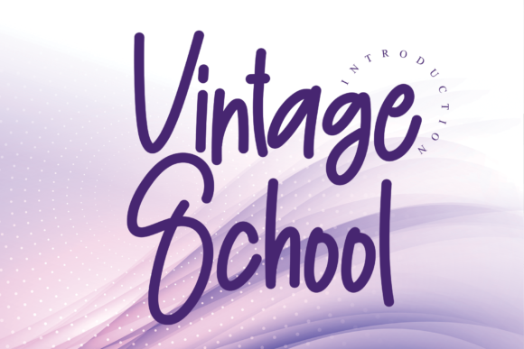 Vintage School: A Designer’s Honest Take on a Creative Script Font